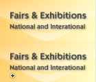 Fairs and Exhibitions, National and International